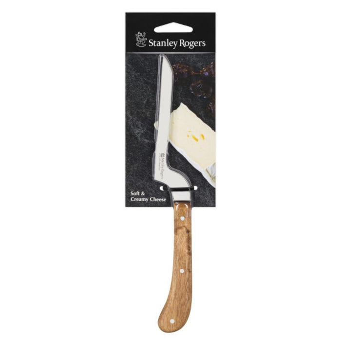 Stanley Rogers Pistol Grip Acacia Soft Cheese Knife