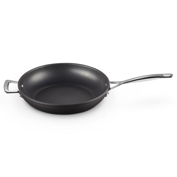 Le Creuset Toughened Non-Stick Deep Fry Pan with Helper Handle - 30cm
