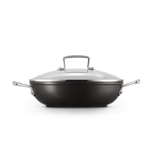 Le Creuset Toughened Non-Stick Shallow Casserole with Lid - 26cm