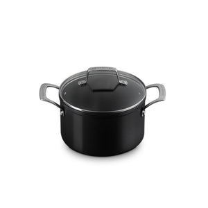 Le Creuset Essential Non-Stick Ceramic Casserole with Glass Lid - 20cm Le Creuset