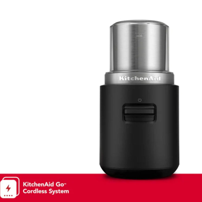 KitchenAid Cordless Go Coffee and Spice Grinder Without Battery - Matte Black