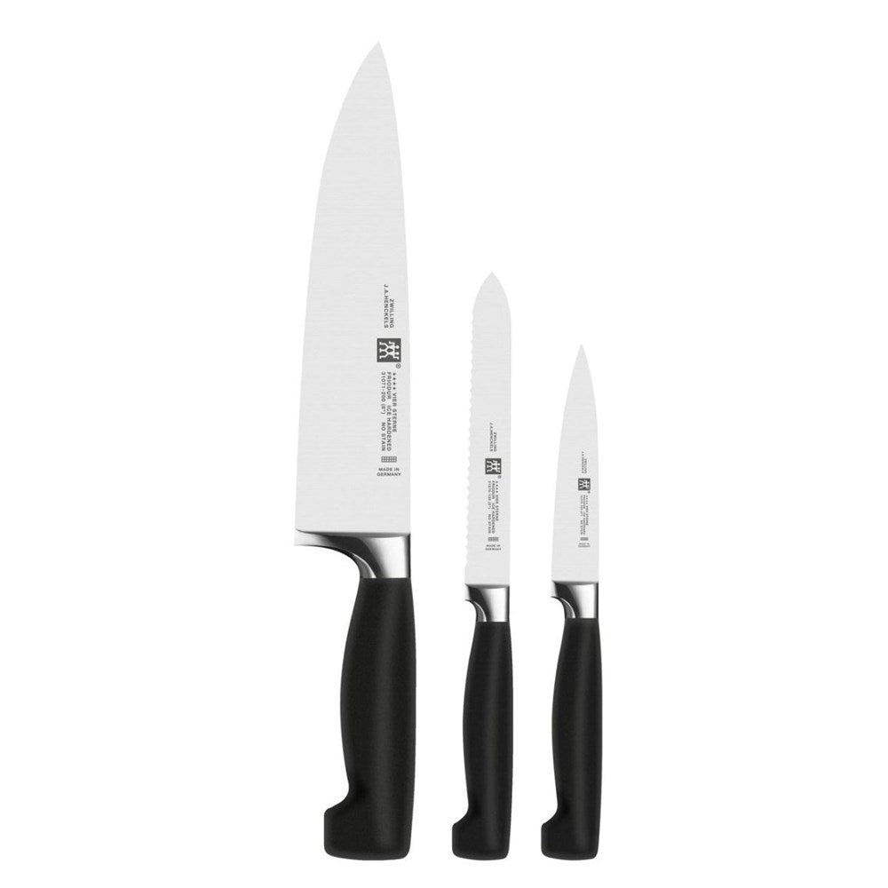 Zwilling J.A. Henckels Four Star 3 Piece Starter Knife Set
