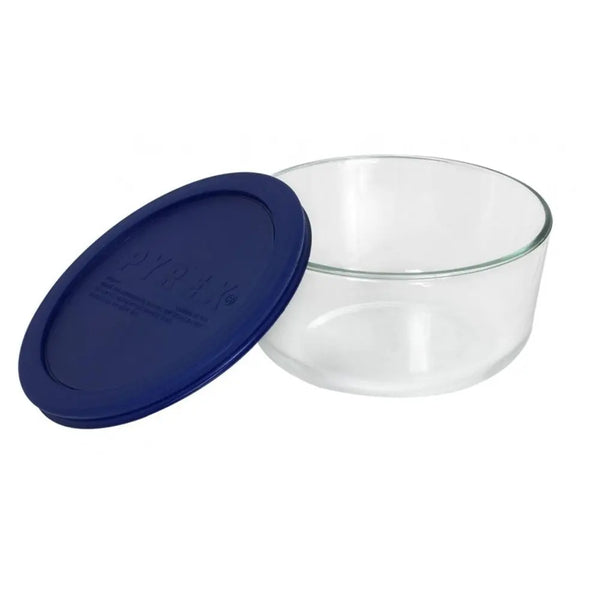 Pyrex Simply Store Round Glass Container with Lid - 4 Cup / 950ml Pyrex