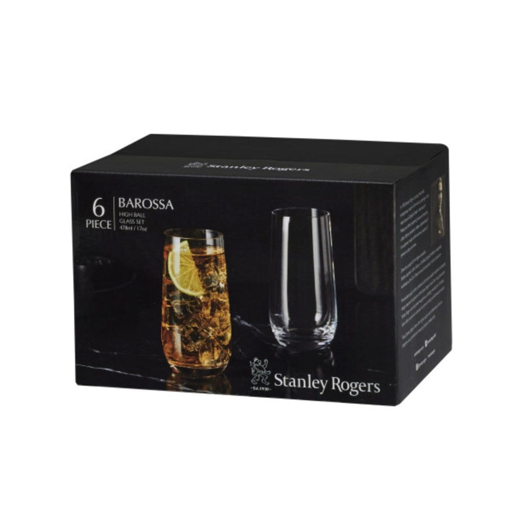 Stanley Rogers Barossa Hiball Tumbler - 478ml, 6 Pack Stanley Rogers