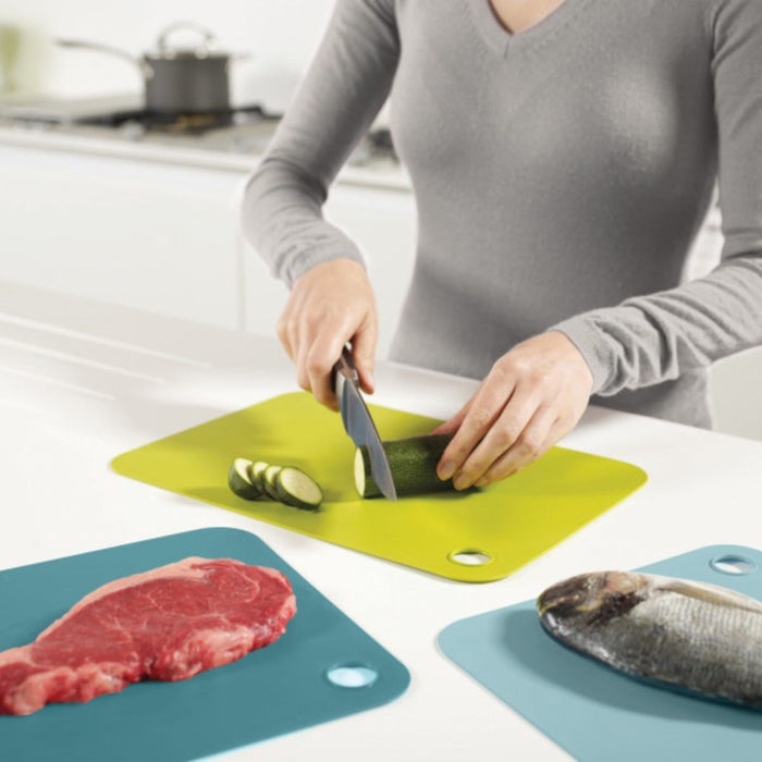 Joseph Joseph Duo Mutli-Coloured Chopping Mats - Set of 3