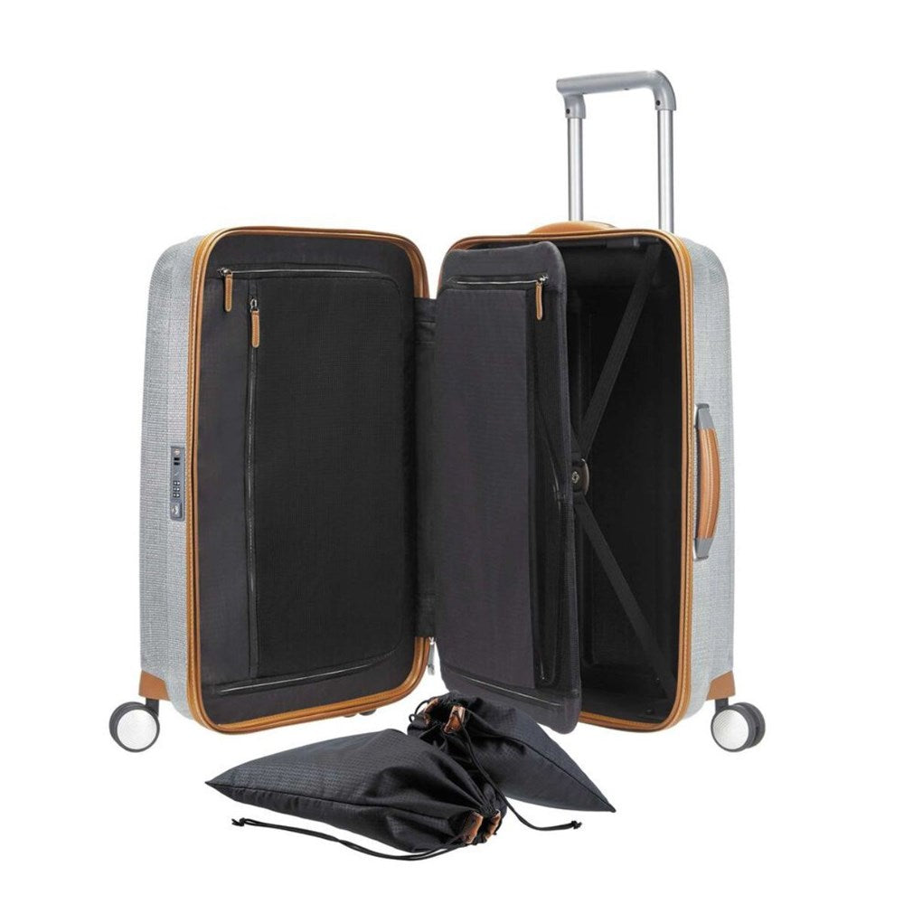Samsonite Lite-Cube DLX Spinner - 68cm - Aluminium Samsonite