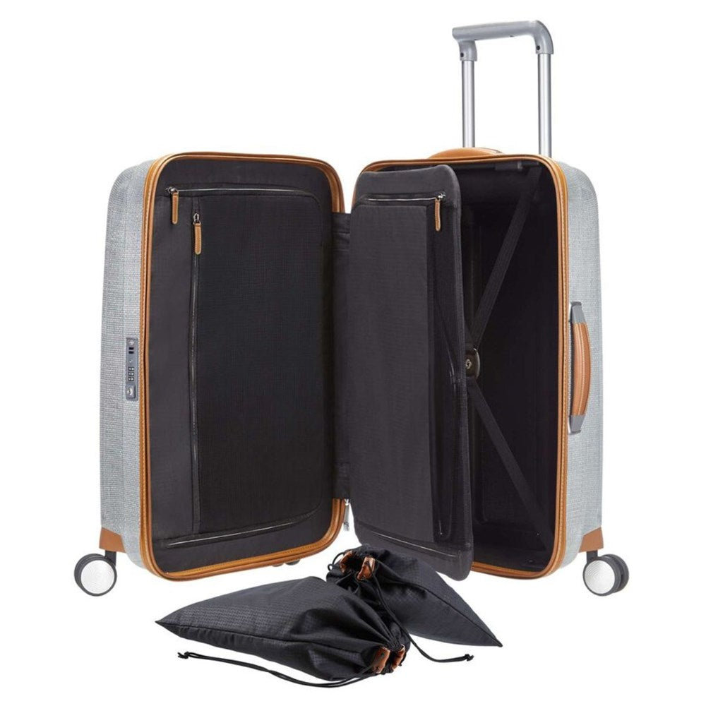 Samsonite Lite-Cube DLX Spinner - 82cm - Aluminium Samsonite