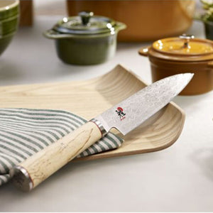 Miyabi 5000MCD Birchwood - 2 Piece Knife Set (Shotoh Utility and Nakiri) Miyabi