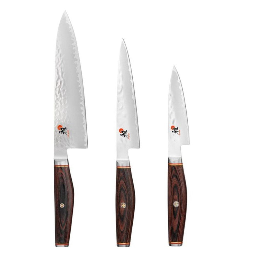Miyabi 6000MCT Rosewood 3 Piece Set - Gyutoh 20cm, Shotoh 13cm, Shotoh 9cm - Home Essentials