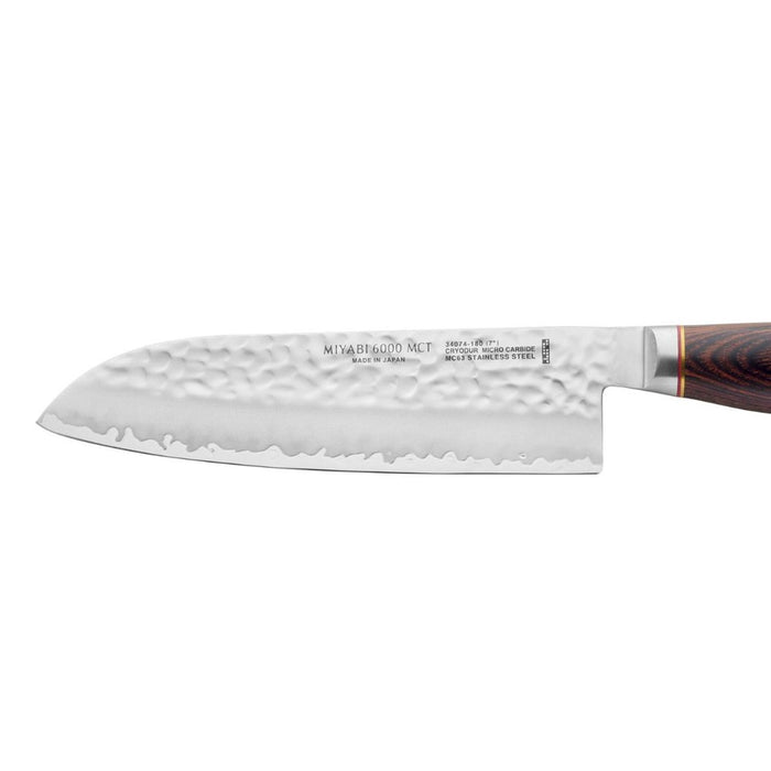 Miyabi 6000MCT Rosewood Santoku Knife - 18cm