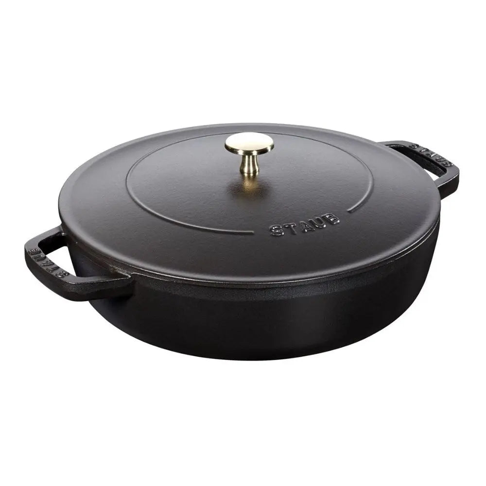 Staub Cast Iron Saute Pan Chistera - 26cm Staub