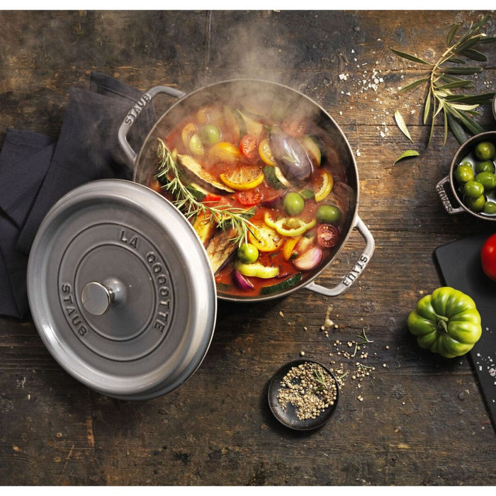 Staub Cast Iron Round Cocotte - 20cm