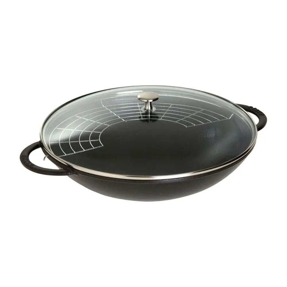 Staub Cast Iron Wok - 37cm Staub