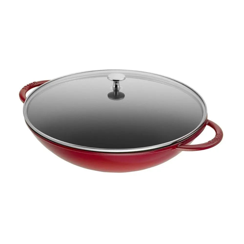 Staub Cast Iron Wok - 37cm Staub