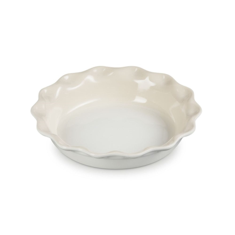 Le Creuset Stoneware Heritage Fluted Pie Dish - 23cm
