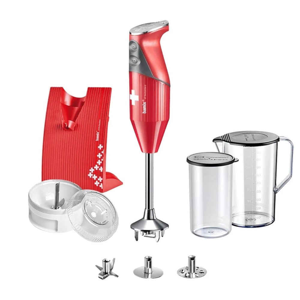 Bamix  Swissline Limited Edition Blender - 200W - Swiss red Flag Bamix