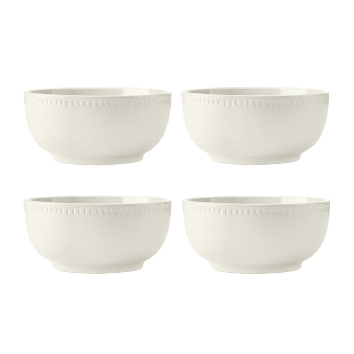 Mikasa Cranborne Stoneware Dinner Set - 12 Piece  - Cream