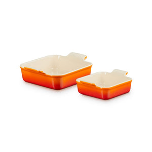 Le Creuset Heritage Square Baking Dishes - Set of 2 Le Creuset