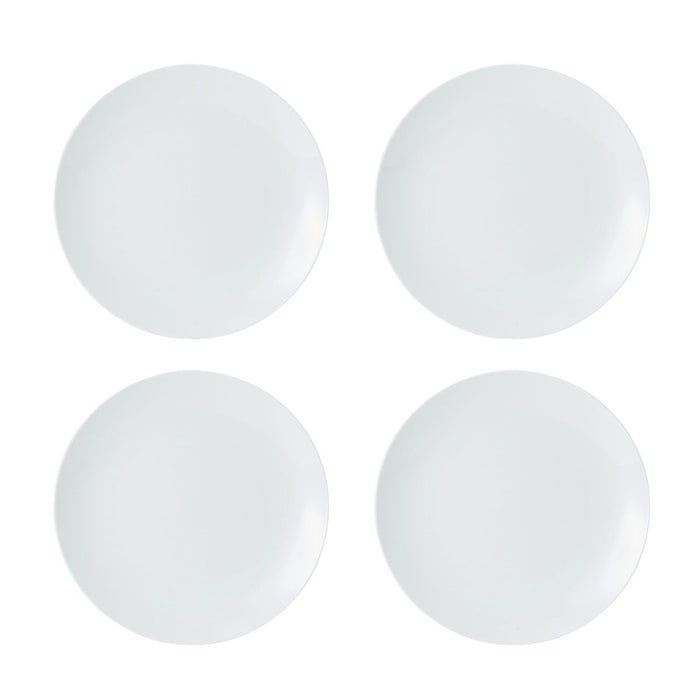 Mikasa Chalk 12 Piece Porcelain Dinner Set - White