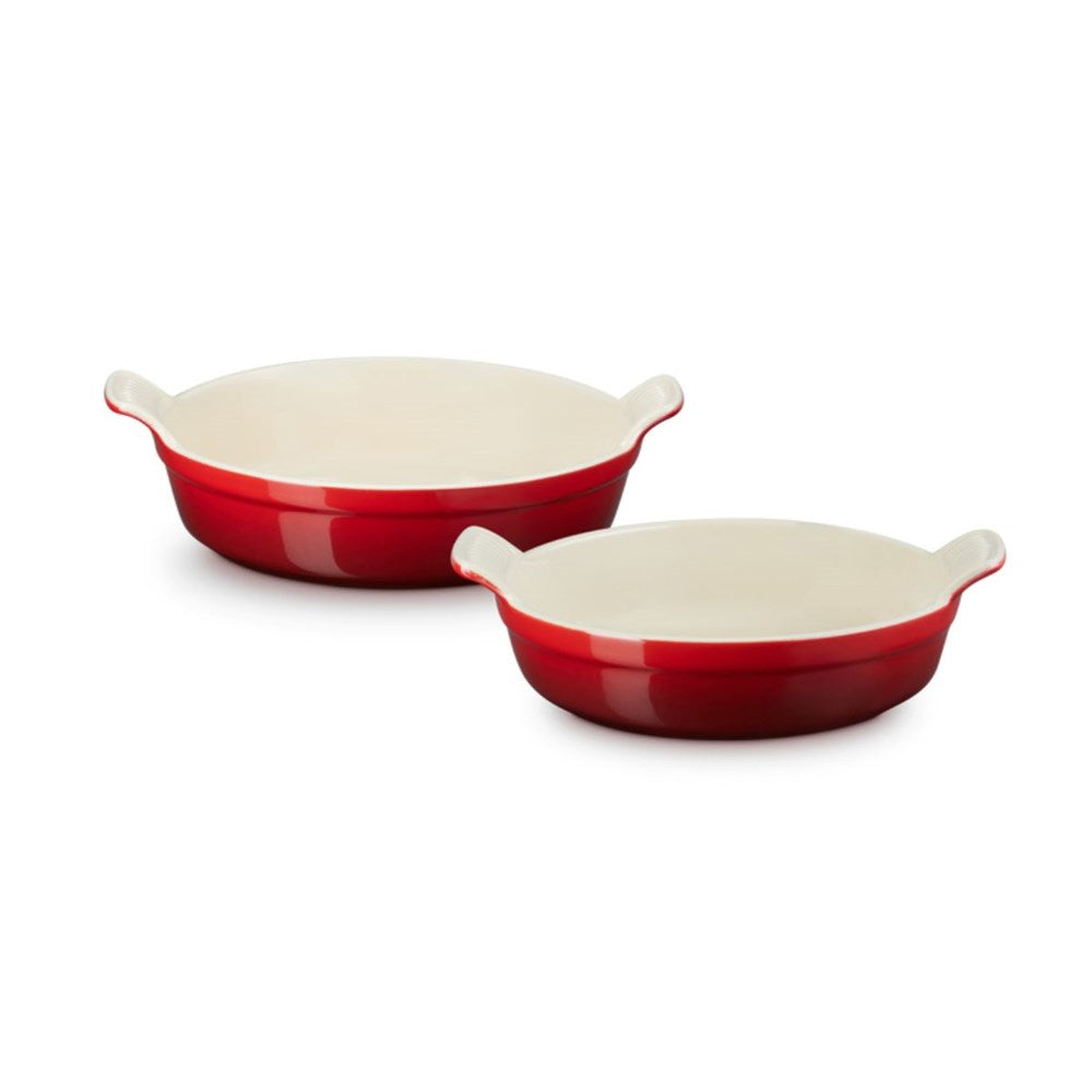 Le Creuset Heritage Round Baking Dishes - Set of 2 Le Creuset