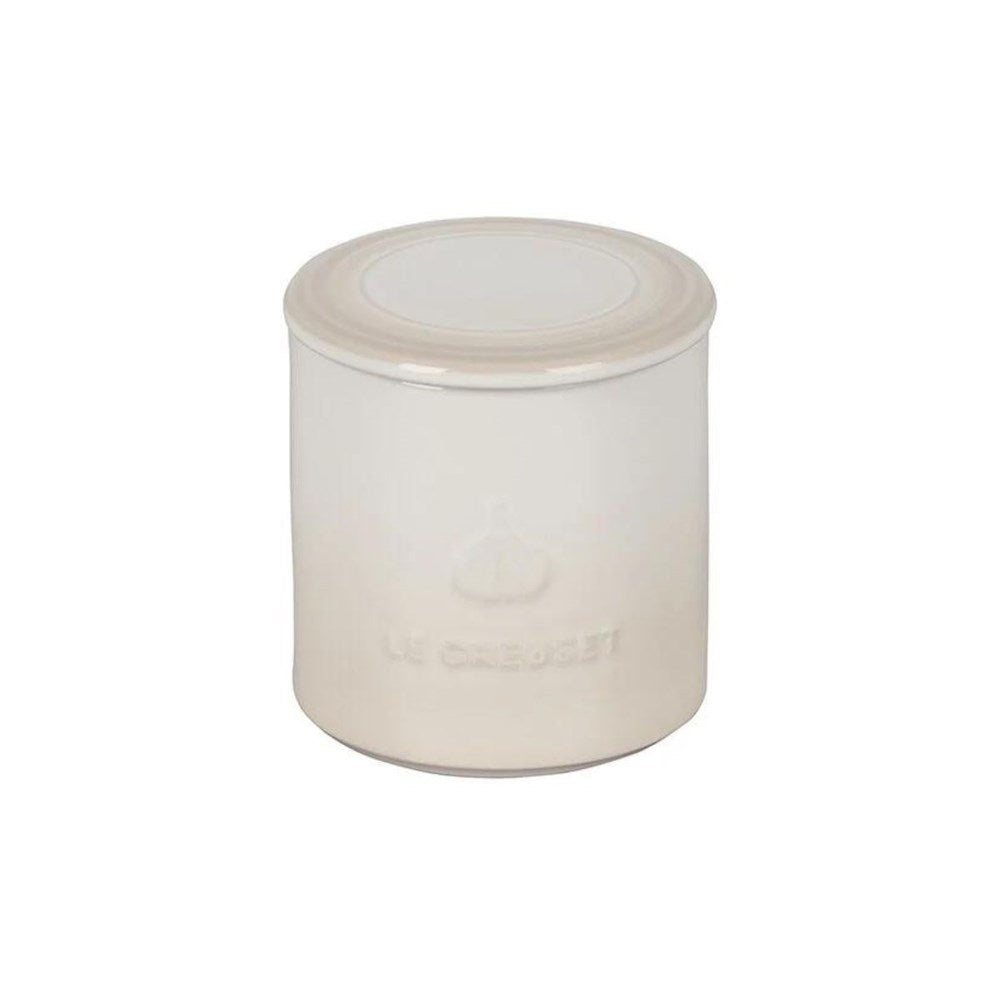 Le Creuset Stoneware Boston Garlic Keeper 425ml - Meringue Le Creuset