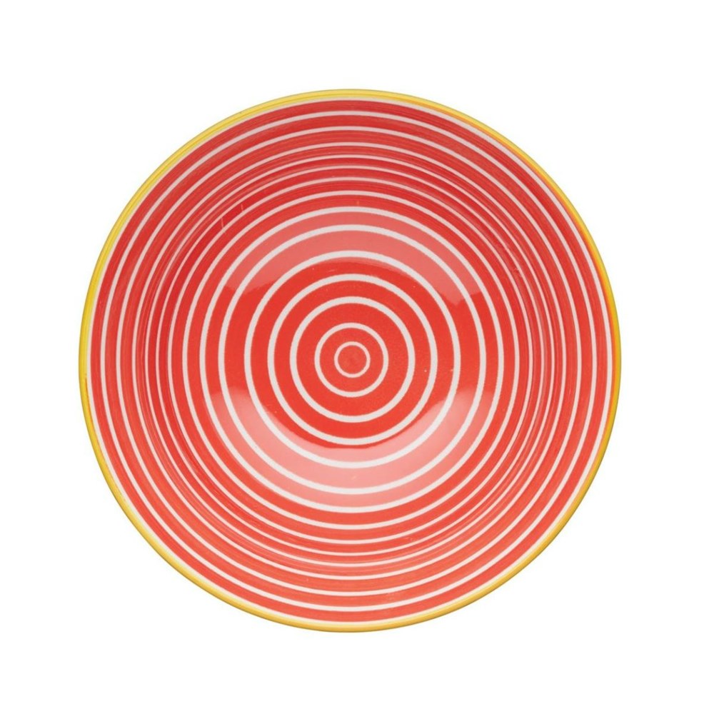 Mikasa Does It All Bowl - 16cm - Red Swirl Mikasa