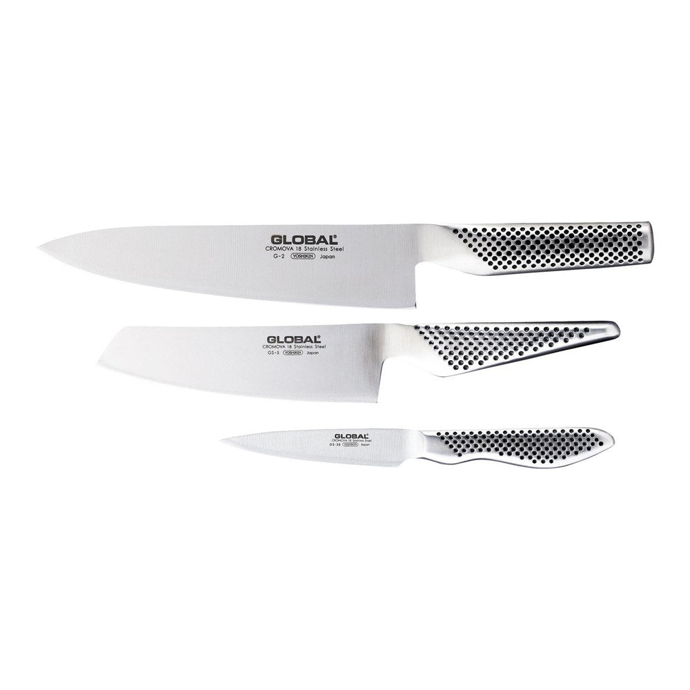 Global Classic 3 Piece Knife Set (G2538)