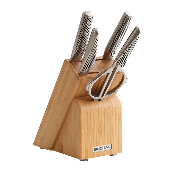 Global Takashi Knife Block Set - 6 Piece