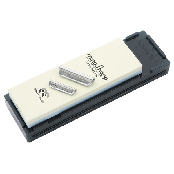 Global Minosharp Combination Water Whetstone - 8000/1000 Grit