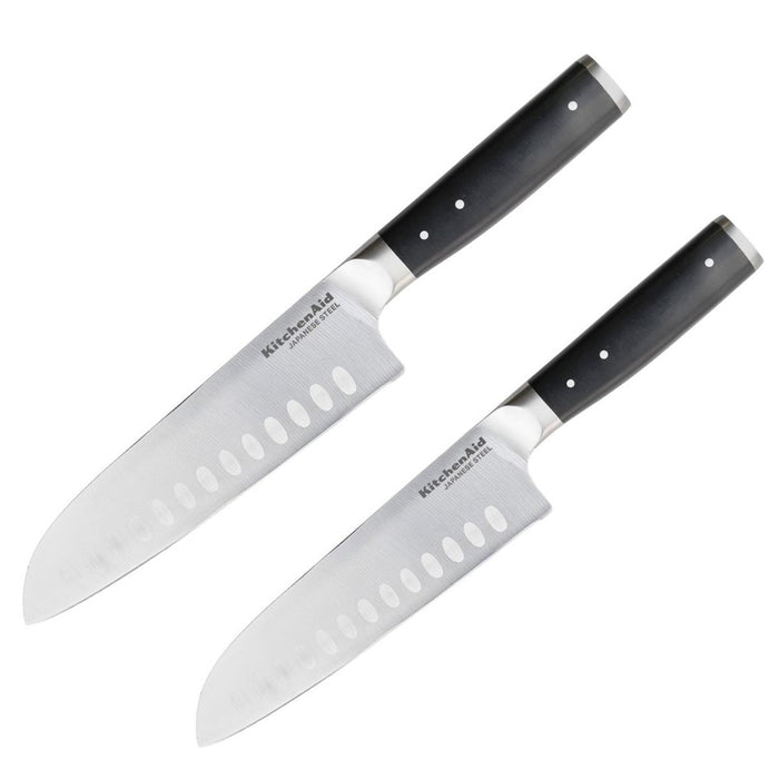 KitchenAid Santoku Knife Set w/Sheath - 2 piece