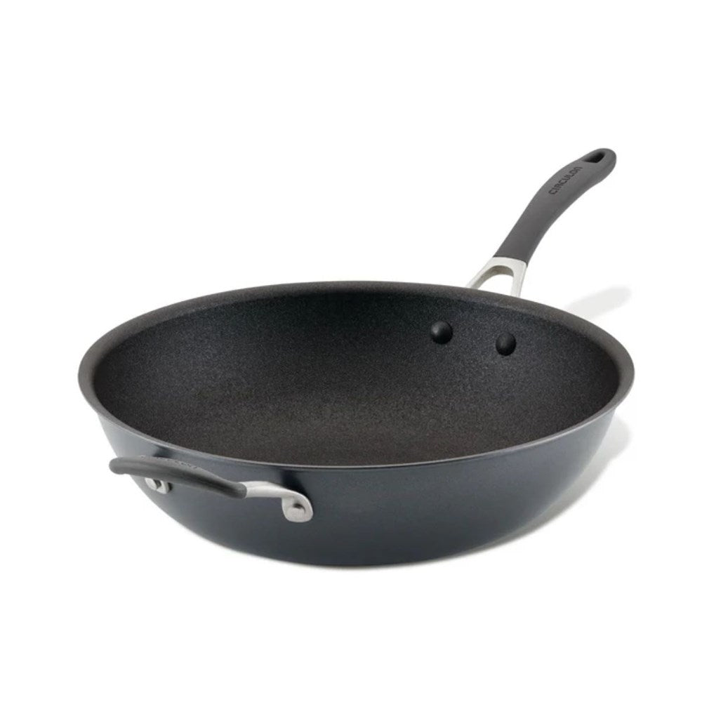 Circulon ScratchDefense A1 Open Stirfry with Helper handle - 34cm Circulon