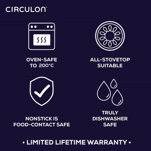 Circulon ScratchDefense A1 Open Skillet Circulon