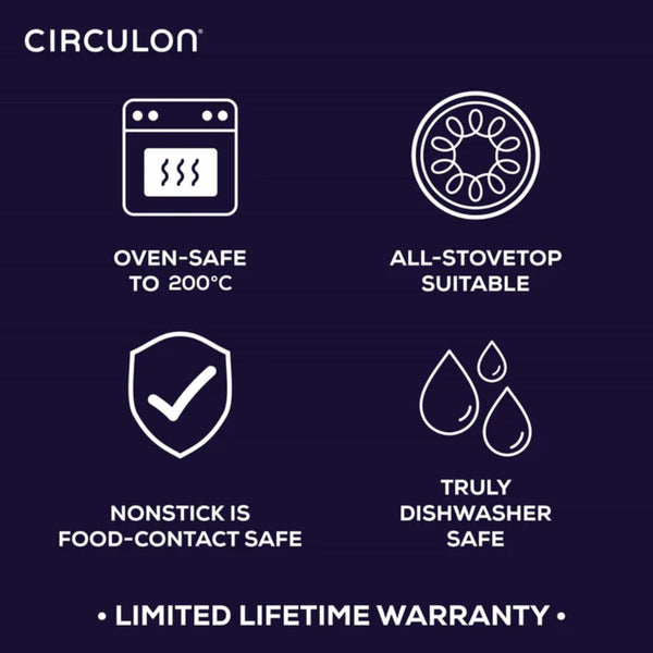 Circulon ScratchDefense A1 Open Skillet Circulon