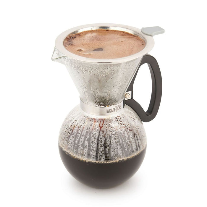 La Cafetiere Stainless Steel Pour Over Coffee Dripper