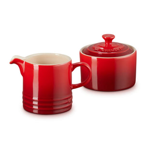 Le Creuset Stoneware Classic Creme/Milk and Sugar Set Le Creuset