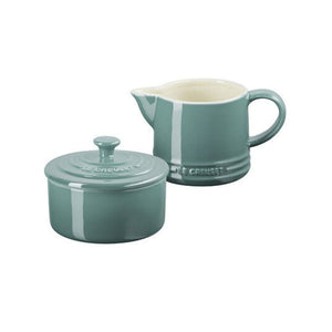 Le Creuset Stoneware Classic Creme/Milk and Sugar Set Le Creuset