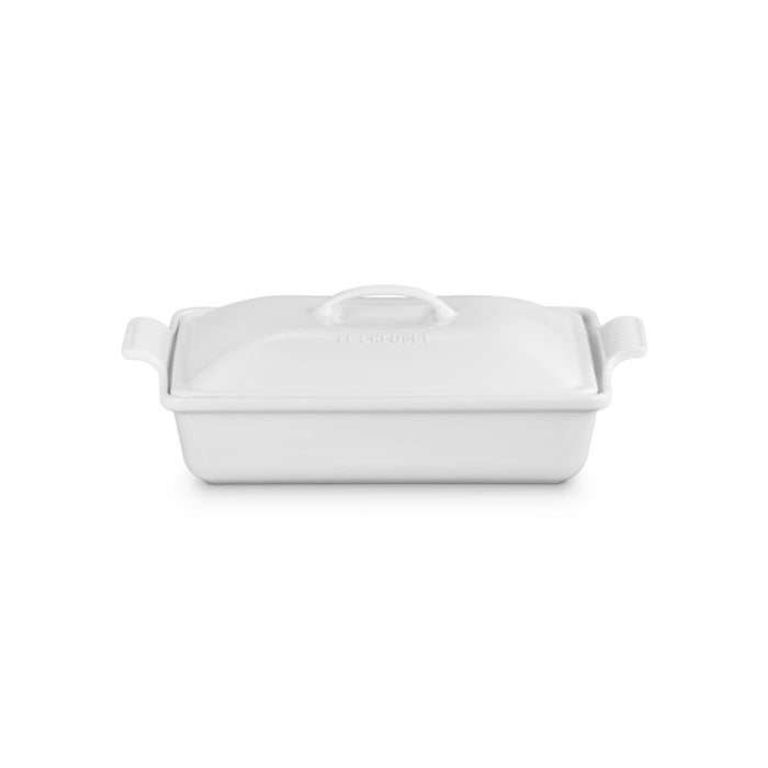 Le Creuset Stoneware Heritage Rectangular Dish with Lid - 33cm