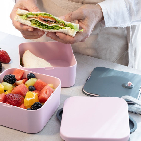 Cuisena RPET Square Bento Box - 2 layer Cuisena