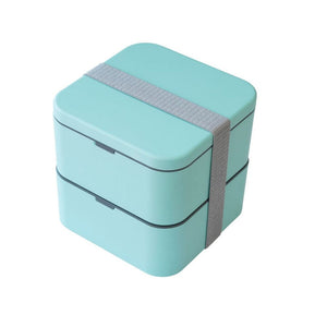 Cuisena RPET Square Bento Box - 2 layer Cuisena