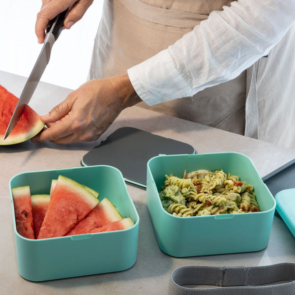 Cuisena RPET Square Bento Box - 2 layer Cuisena