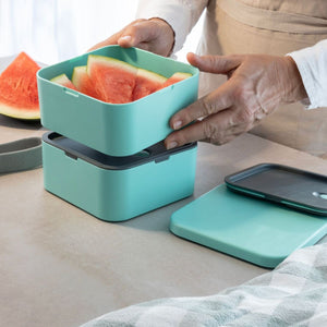 Cuisena RPET Square Bento Box - 2 layer Cuisena