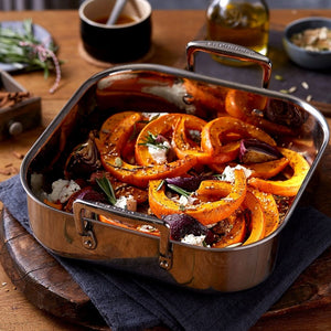 Le Creuset Classic 3 Ply Stainless Steel Square Roaster - 26cm