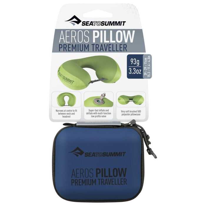 Sea To Summit Aeros Premium Pillow - Traveller - Navy