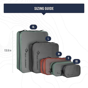 Sea To Summit Hydraulic Packing Cube - Medium - Picante Red Sea to Summit