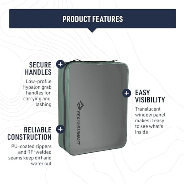 Sea To Summit Hydraulic Packing Cube - Set of 3 XS/S/M - Multi colour Sea to Summit