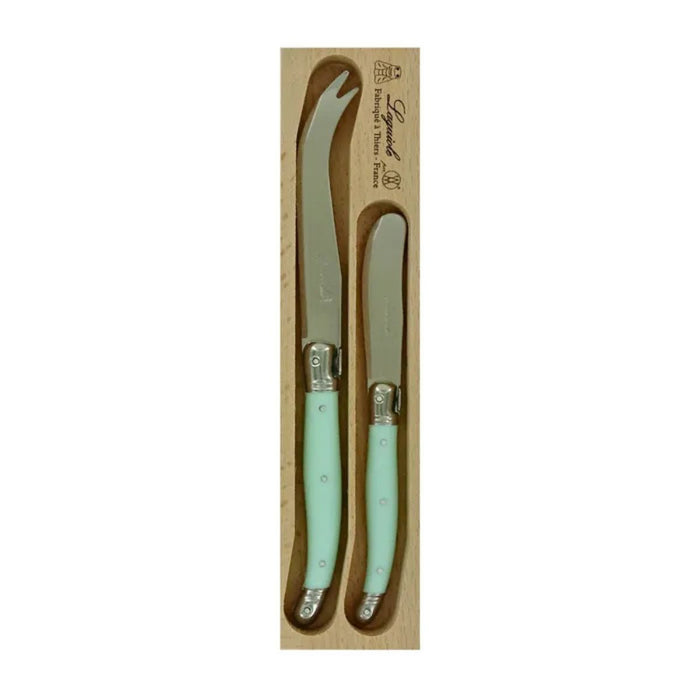 Andre Verdier Laguiole Cheese Knife/Spreader Set