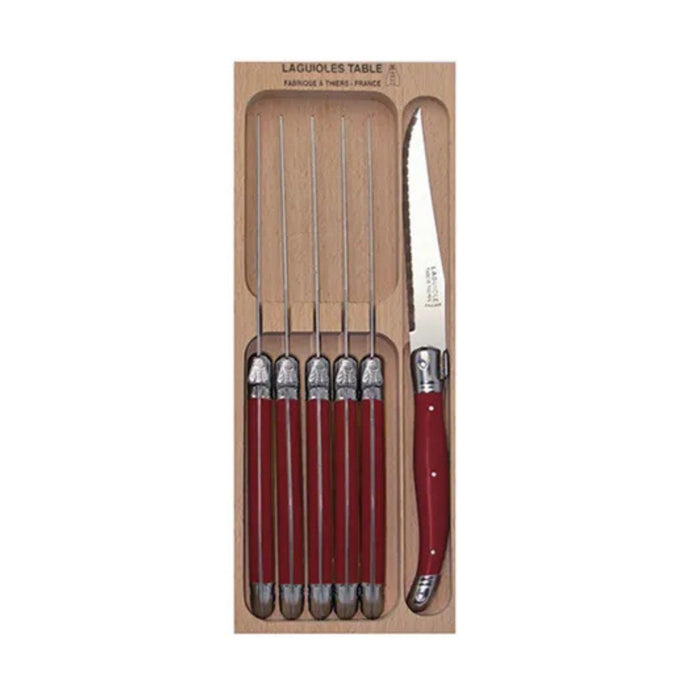 Andre Verdier Laguiole Steak Knife Set - Set 6