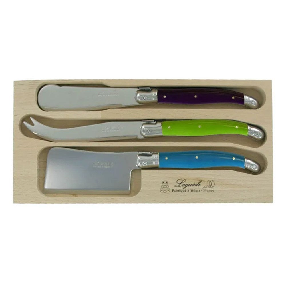 Andre Verdier Laguiole Cheese Set - 3 Piece Andre Verdier Laguiole