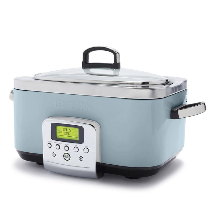 Greenpan Slow Cooker - 6L- Blue Haze