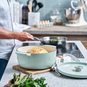 KitchenAid Covered Round Casserole 26cm/5.2L - 4 Colours KitchenAid